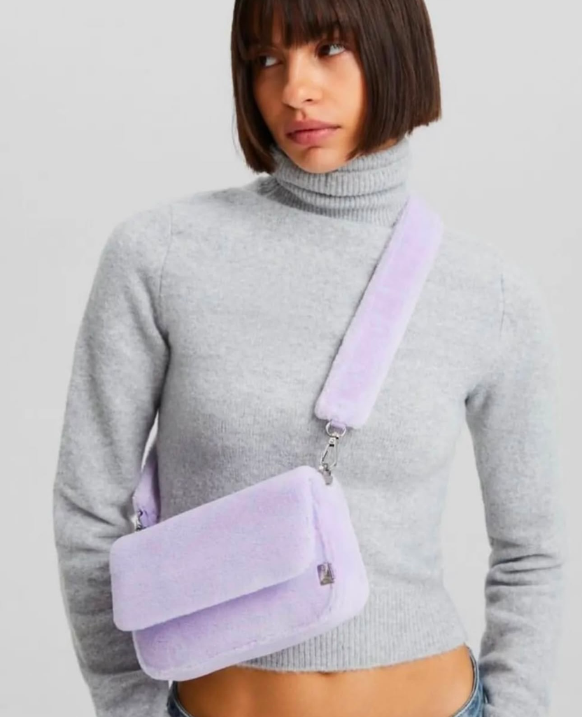 Bolso de hombro pelo