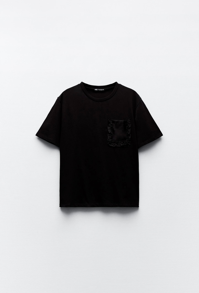 Camiseta Bolsillo Organza (S)