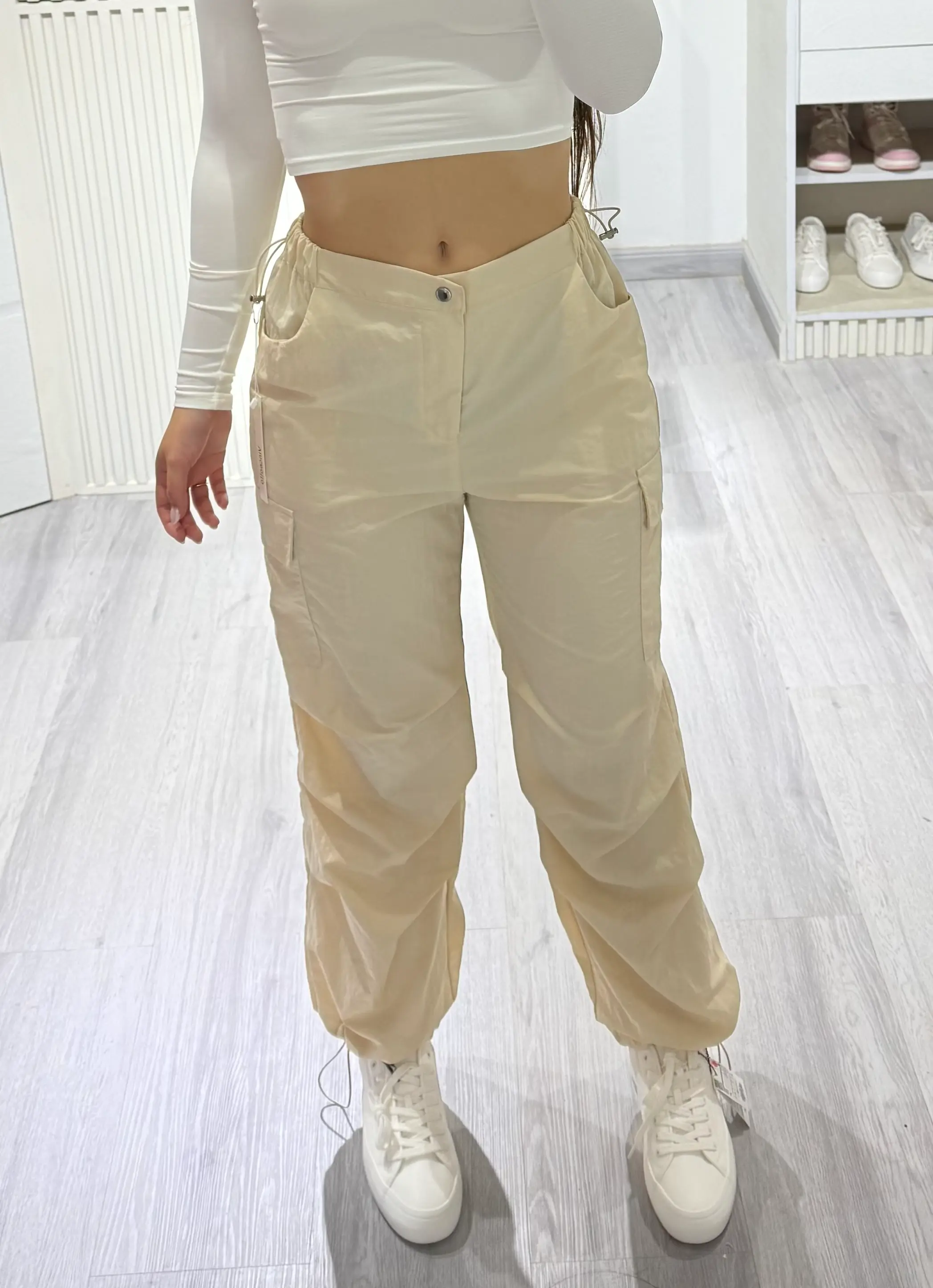 Pantalon Tipo Cargo Vinceotto (Negro, S/M)