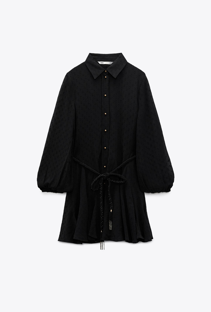 Vestido Corto Plumeti (XS)