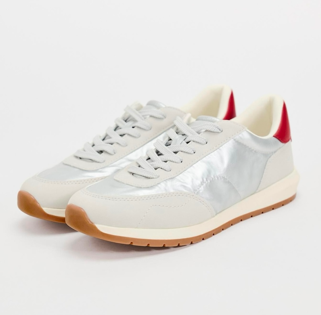 Zapatillas Deportivas Running Metalizadas