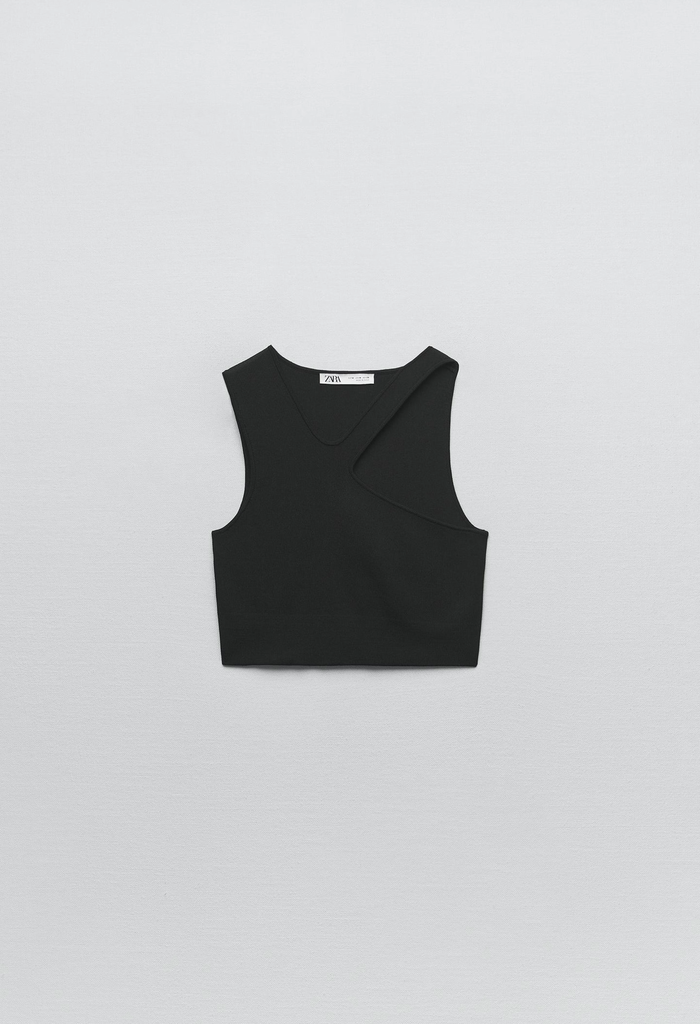 Top Punto Crop Cut Out